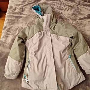 Girls Gerry Winter Snow Jacket small 7-8 gray
